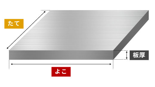 チタン板｜TP340-C の切り売り販売は非鉄金属ドットコムへ